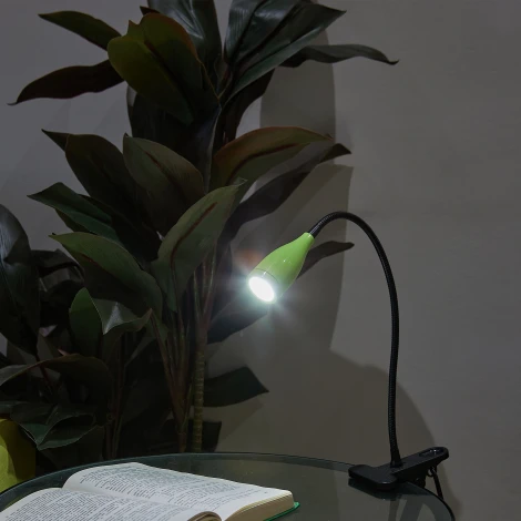 Настольная лампа на прищепке Uniel ULM ULM-D501 4W/4000K GREEN