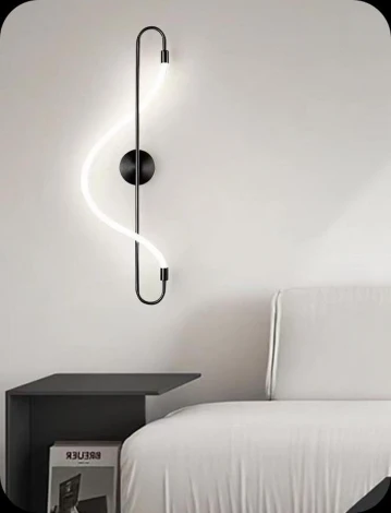 Настенный светильник с гибким неоном Alfa Light F0324-12 (LED, 220V)