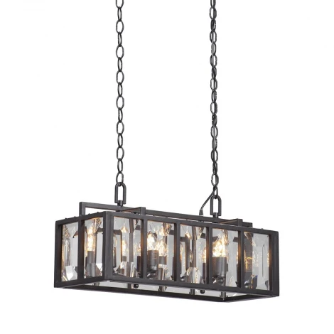 Подвесная люстра Vitaluce V4279-1/10 (220V, на цепи, свеча)