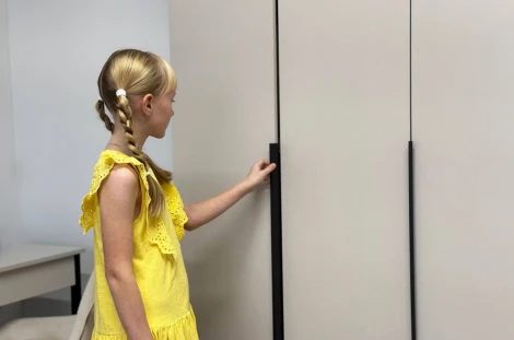 Шкаф двухдверный L800 Баско Mebelson (ЛДСП)арт.173778,3367