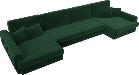 Диван П-образный Лига-057 НПБ Лонг Лига Диванов (Велюр) арт.129328