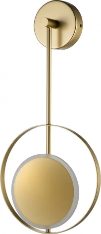 Настенный светильник светодиодный Escada Hypnosis 10206/SG LED Gold 7Вт, металл, золото