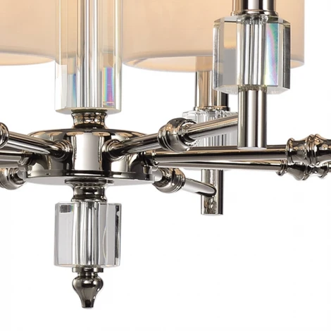 Подвесная люстра Lumien Hall Malle LH1053/8H-NK-WT