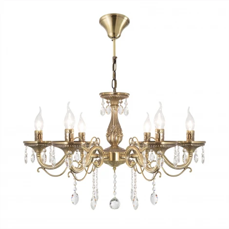 Подвесная люстра Citilux Кармен CL404163 (220V, на цепи, свеча)