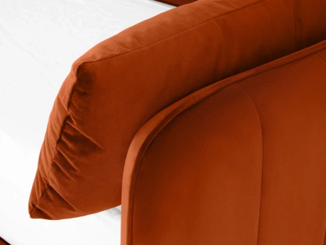 Кушетка Vicari ОГОГО (арт.815011), (Ткань/Терракотовый)