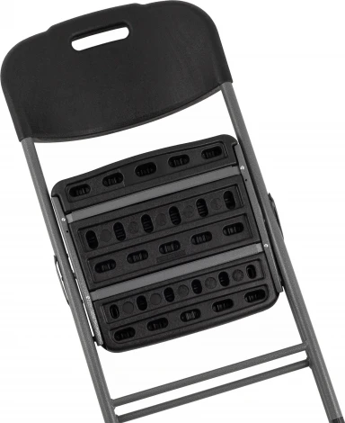 Стул складной банкетный черный