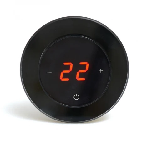 Терморегулятор AURA RONDA 9005 BLACK CLASSIC (КЛАССИЧЕСКИЙ ЧЕРНЫЙ)