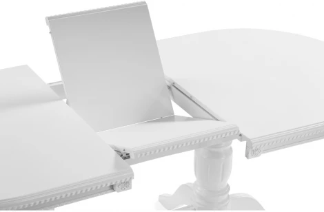 Деревянный стол Woodville Эвклаз белый 543590