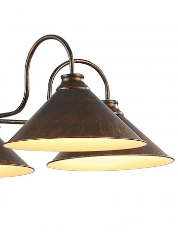 Подвесная люстра Arte Lamp Bevel A9330LM-5BR
