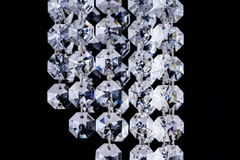 Встраиваемый светильник хрустальный Dio D'Arte Osimo Nickel GU10.5.14.8.114 N