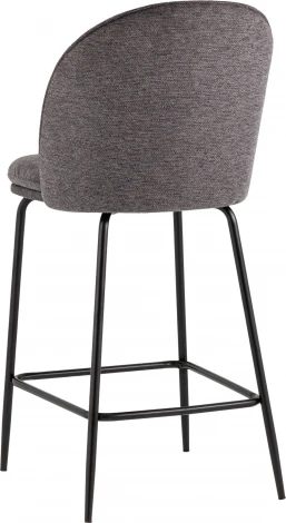Стул полубарный Stool Group Echo темно-серый