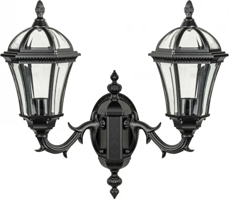 Настенный фонарь уличный IP44 Oasis Light ROMA S 95201S 2 15L Bl (220V, фонарь)