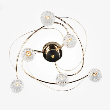 Потолочная люстра Eurosvet Madlen 80103/6 золото