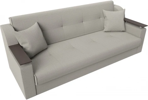 Диван-книжка Сенатор (Бежевый/Рогожка) Лига Диванов арт.121571