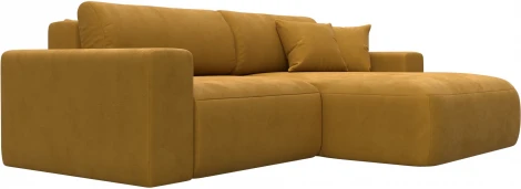 Диван угловой Лига-036 НПБ Классик правый угол Лига Диванов (Велюр) арт.127724