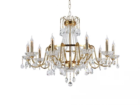 Подвесная люстра Newport Esmeralda 1410/C bronze