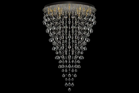 Потолочная люстра Arti Lampadari Flusso H 1.4.80.615 N