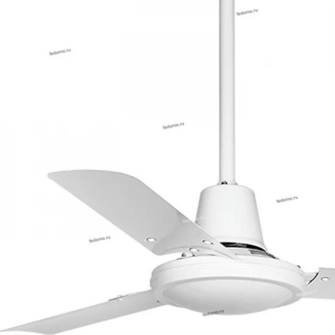 Вентилятор потолочный с настенным регулятором Dreamfan Simple, 3 лопасти, белый