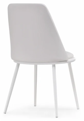Стул Woodville на металлокаркасе Алдис катания вайт / белый матовый 507434
