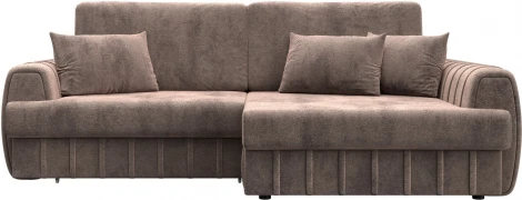 Диван угловой Лига-057 НПБ угол правый Лига Диванов (Велюр) арт.129275