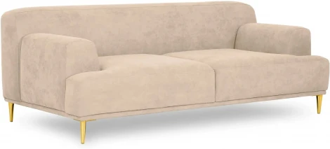 Диван Portofino 2-х местный ОГОГО (арт.597344), (Рогожка/Бежевый)