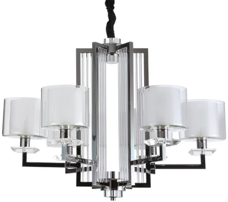 Подвесная люстра Newport 4401 4406+1/C black glossy (220V, на цепи)