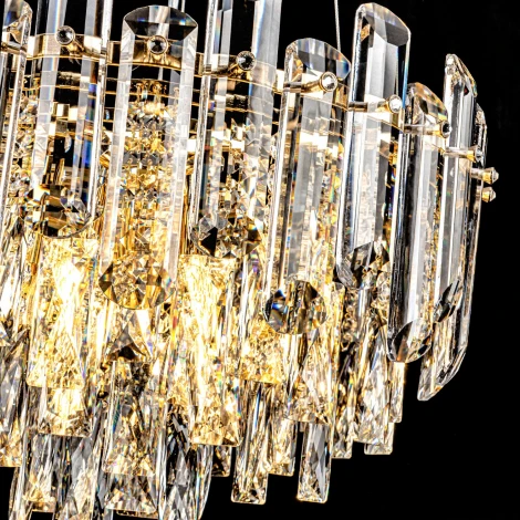 Подвесная люстра хрустальная Modelux ML.7088.400 GD