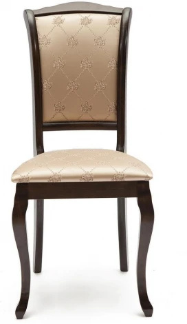 Стул Geneva ( GN-SC ) / 1 шт. в упаковке (Дерево гевея /Коричневый,Бежевый)