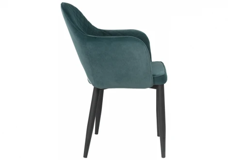 Обеденный стул на металлокаркасе Woodville Vener green 11865