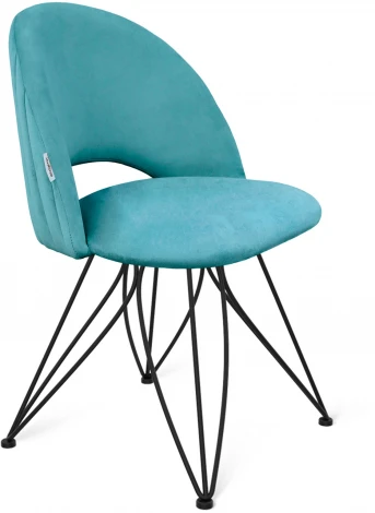 Стул SHT-ST34-1/S113 голубая пастель/чёрный муар Sheffilton 3236323802