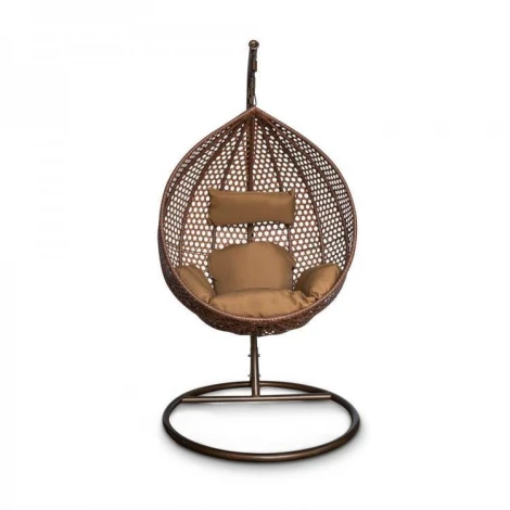 Кресло-яйцо KM 0002 из ротанга малое