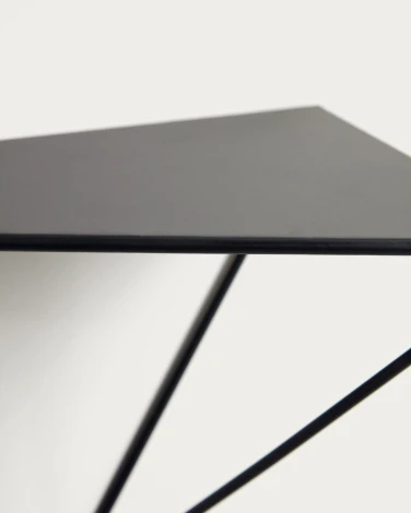 Полка La Forma (ex Julia Grup) Teg (Черный/ Металл,Сталь)