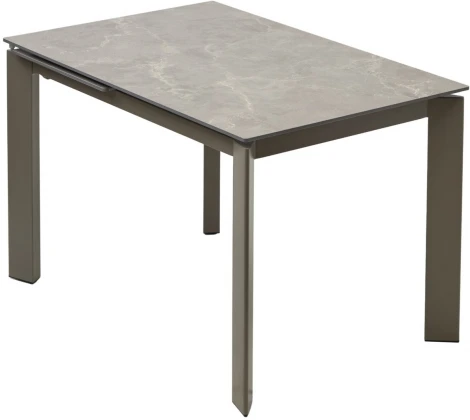 Стол CORNER 120 MATT LATTE STONE SOLID CERAMIC / TAUPE, ®DISAUR