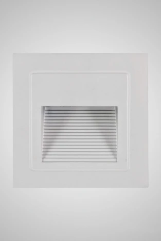 Встраиваемая подсветка ступеней лестницы светодиодная AM Group AM9 AM99LG-3286 WH 4000K (220V, IP44)