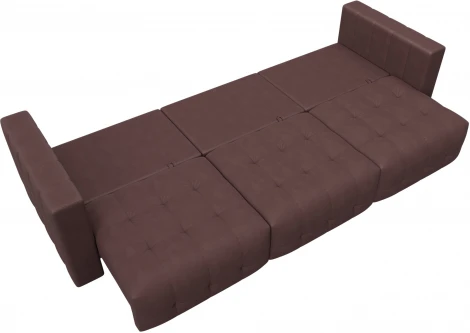 Диван прямой Лига-052 НПБ Лонг Лига Диванов (Замша) арт.128792