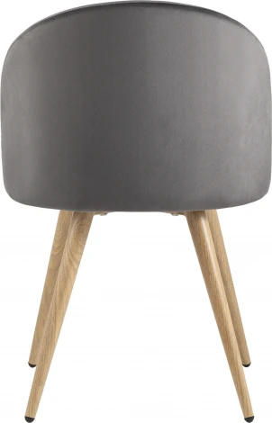 Стул Лион велюр серый 4 шт Stool Group (арт.УТ000037451)