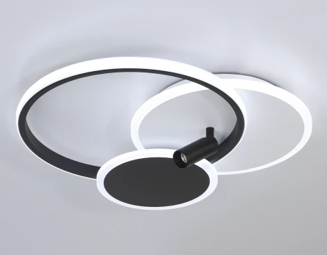 Настенно-потолочный светильник Ambrella COMFORT FL5118 (регулировка яркости, LED, 220V, пульт управления)