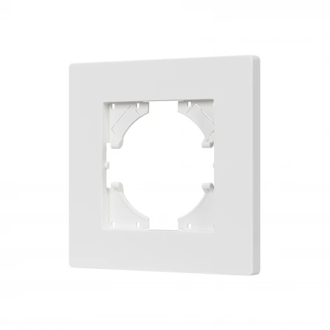 Рамка пластиковая FRM-PERIO-PL-1-WH (Arlight) 049688