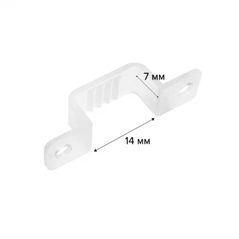 Клипса фиксирующая для светодиодной ленты SMD/COB 220В Wolta MC10-SMD/COB-220V