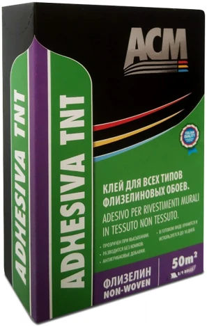 Клей обойный АСМ 10016-250R ADHESIVA TNT 250 gr, (флизелиновый)