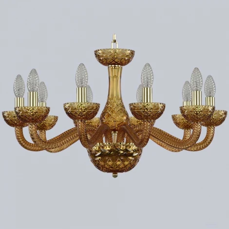 Подвесная люстра Bohemia 1311 1311/10/240 G Am/Amber/M-1F