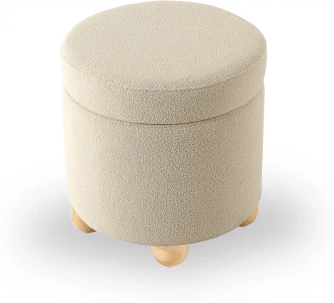 Пуфик Kit ОГОГО Обстановочка! (Мех/Бежевый) арт.902543