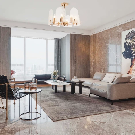 Потолочная люстра на штанге Arte Milano Sorrento-8309 378309/8/480 GD (220V)