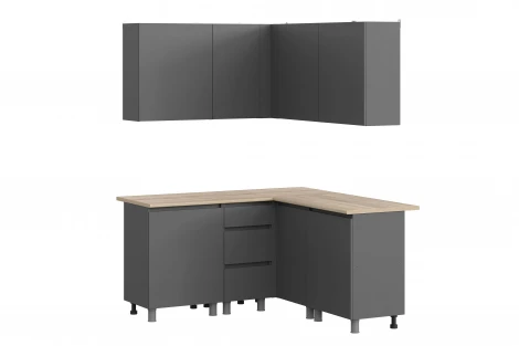 Кухня Денвер Арника (без столешницы). Композиция 5