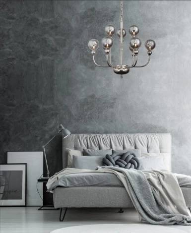 Подвесная люстра ST Luce Funhi SL552.103.09 (220V, на цепи, шарики)