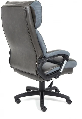 Кресло DUKE (Искусственная кожа,Ткань/Черный,Серый) Tetchair арт.14126