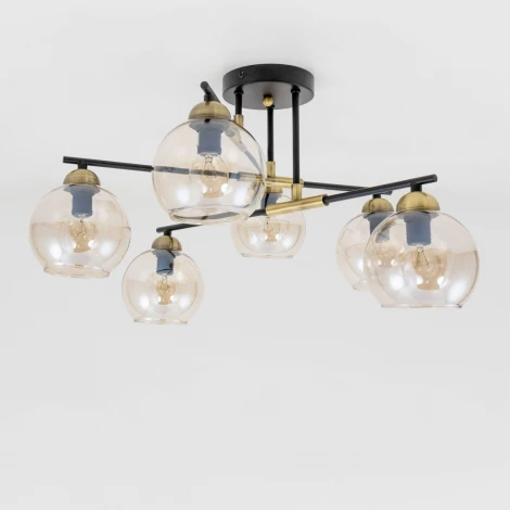 Люстра потолочная на штанге Анри CL124165 (220V, шар)