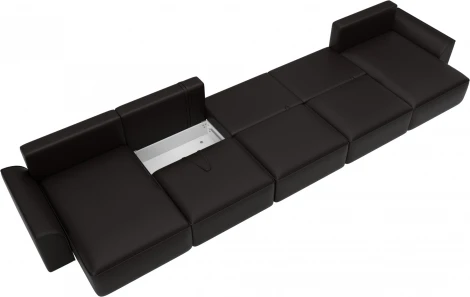 Диван п-образный Лига-048 НПБ МегаЛонг Лига Диванов (Экокожа) арт.128325