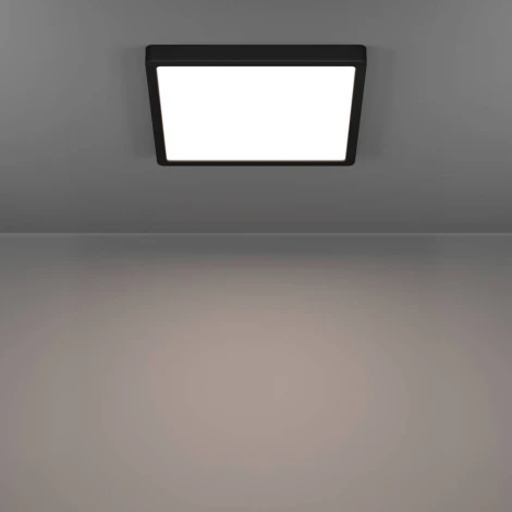 Настенно-потолочный светильник с регулировкой цветовой температуры Eglo Fueva 6 901331 13W(LED) 2700K, 4000K, 6500K пластик, черный, белый