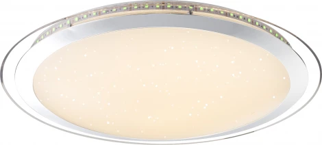 Потолочный светильник круглый Globo Nicole 48365-60 (LED, 220V, пульт управления)